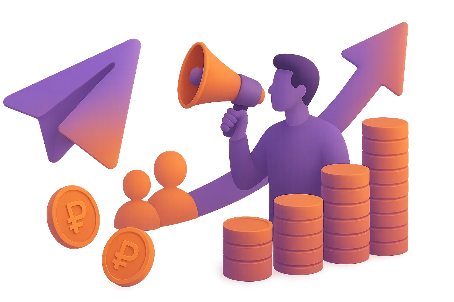 20251101_0548_Фиолетово-Оранжевый Бизнес_simple_compose_01k8ymzeddewaryacq01grq9dm 📢 Ведение Telegram-канала под ключ